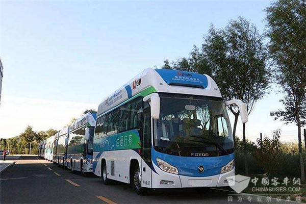 1.7億元！福田歐輝斬獲張家口60輛氫燃料公交車訂單(圖1)