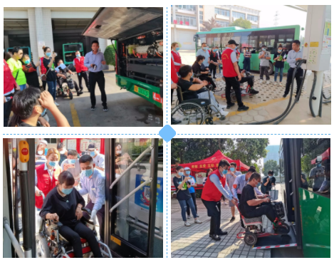 公交有溫度，出行無難度——特殊群體坐上公交看鄭州，體驗“無障礙之旅”(圖1)
